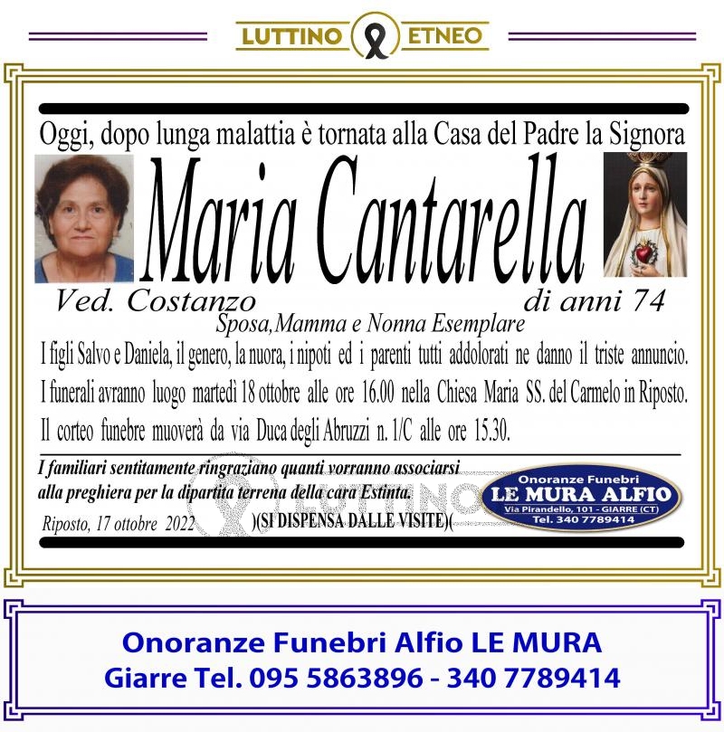 Maria  Cantarella